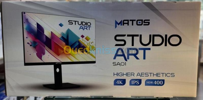 ECRAN MATOS STUDIO ART SA02 - 27 INCH 4K IPS 1MS - HDR 400 163 PPI - DCI-P3 - USB Type-C 65 W - NOIR 3