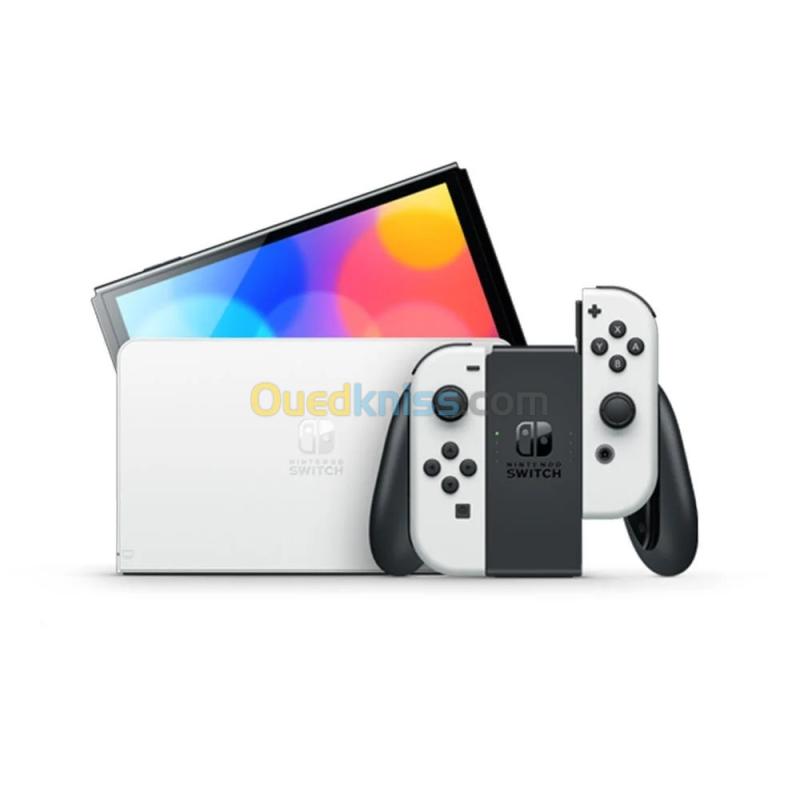 Nintendo Switch OLED - avec station d'accueil et manettes Joy-Con 7