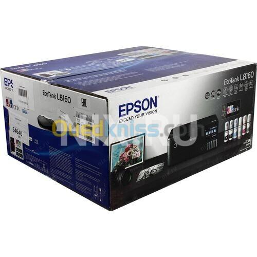 EPSON ECOTANK L8160 - IMPRIMANTE MULTIFONCTION A4 - JET D'ENCRE - RECTO VERSO - WIFI - STANDARD + PHOTO - 6 COULEURS 2