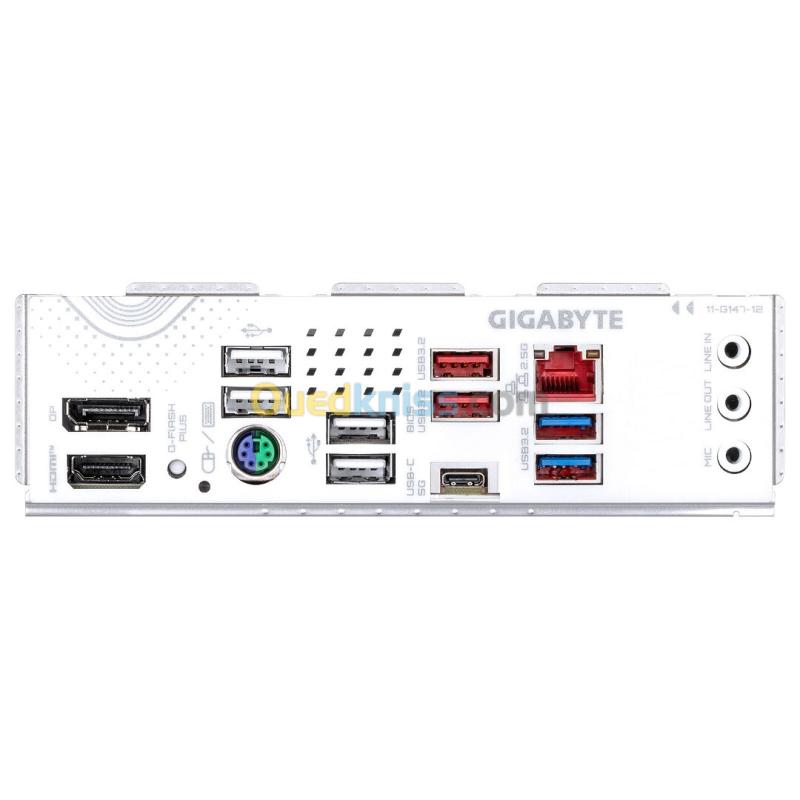 GIGABYTE B850 EAGLE ICE - CARTE MÈRE ATX - SOCKET AM5 - 4 X DDR5 - 1 X PCIE 5.0 X16 - 3 X M.2 NVME - LAN 2.5GBE - USB 3.0 - WHITE 4