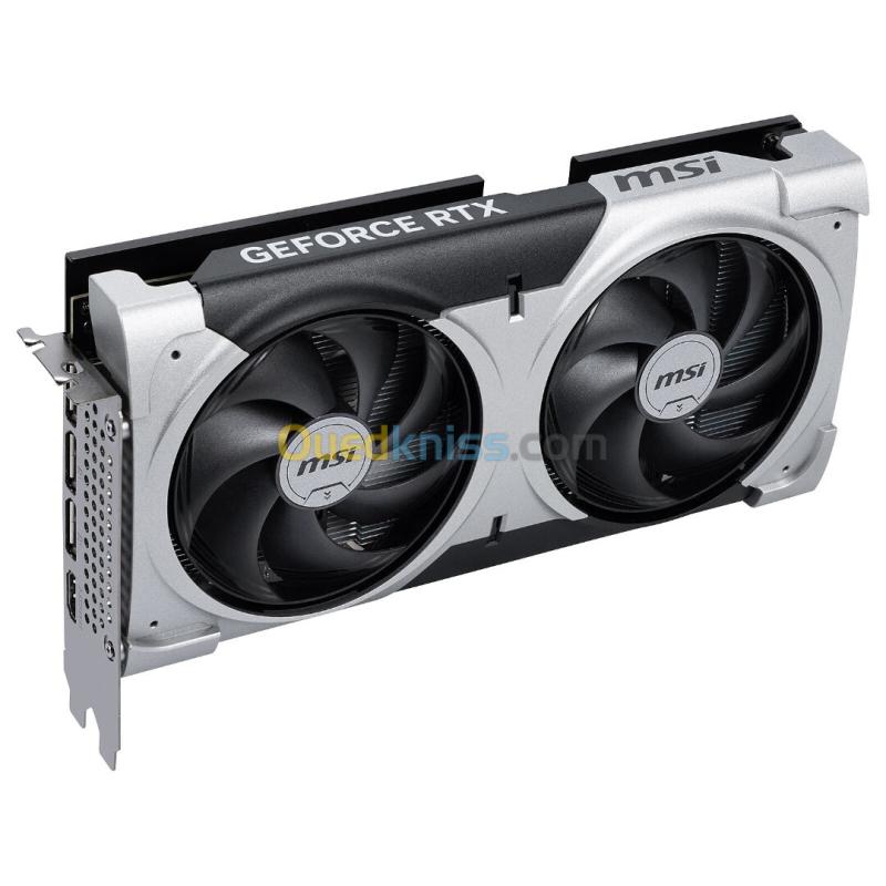 CARTE GRAPHIQUE MSI GEFORCE RTX 5060 Ti VENTUS 2X OC PLUS - 16GO GDDR7 - PCIE 5.0 X16 - DLSS 4 - 3X DISPLAYPORT 2.1B - 1X HDMI 2.1B - ORIGINAL 2