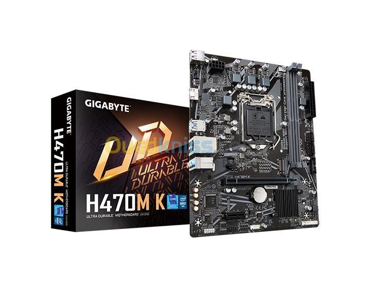  Gigabyte H470M K - LGA1200 Intel DDR4 Micro ATX  PCI Express x16 