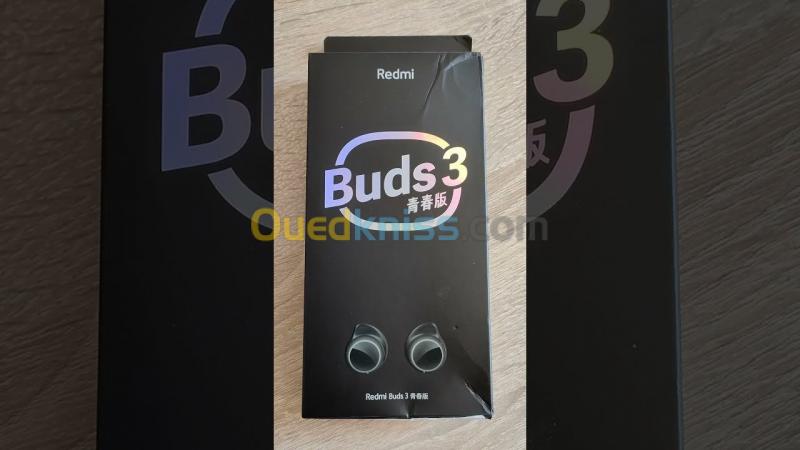 Xiaomi Redmi Buds 3 Lite Noir, Écouteurs Bluetooth 5.2, Autonomie  18h,Réduction de Bruit,résistant à l'eau,Type-C Charge,Stéréo  Opération,Tactile