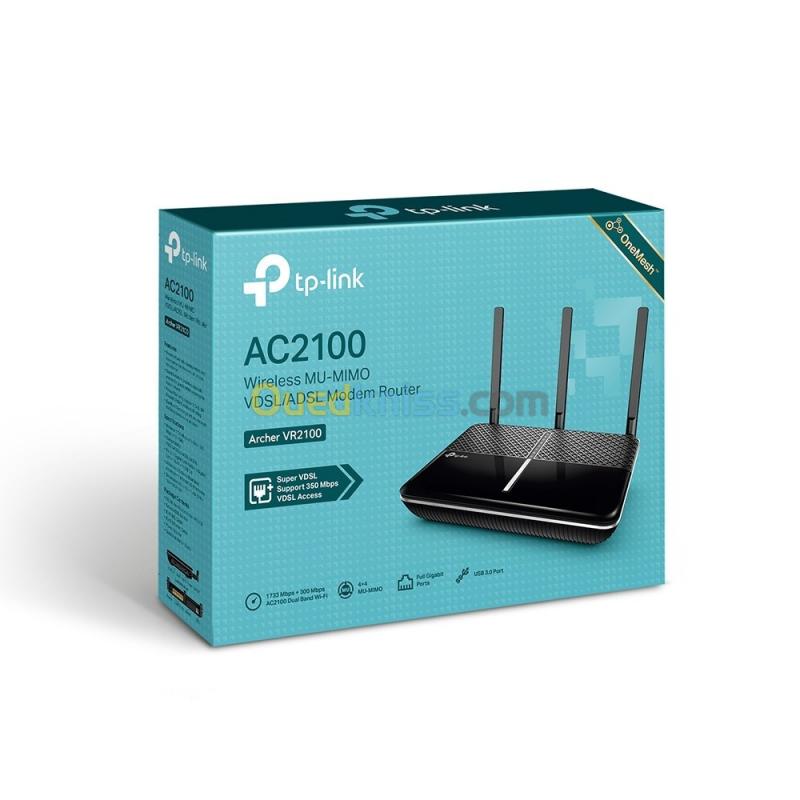  TP-LINK AC2100 Wireless Modem Router MU-MIMO VDSL/ADSL - Archer VR600.