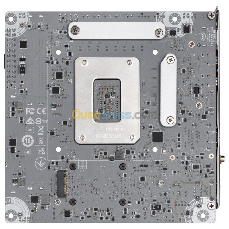 MSI MPG Z890I EDGE TI WIFI - CARTE MÈRE MINI-ITX - SOCKET LGA 1851 - 2 x DDR5 - 4 x M.2 - PCIe 5.0 - THUNDERBOLT 4 - WIFI 7 - LAN 5GbE - SILVER 5