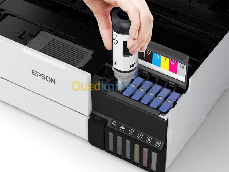 EPSON ECOTANK L8160 - IMPRIMANTE MULTIFONCTION A4 - JET D'ENCRE - RECTO VERSO - WIFI - STANDARD + PHOTO - 6 COULEURS 3