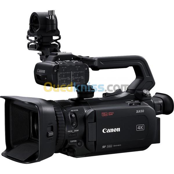  Canon XA50  Caméscope professionnel  4K UHD  haute qualité   