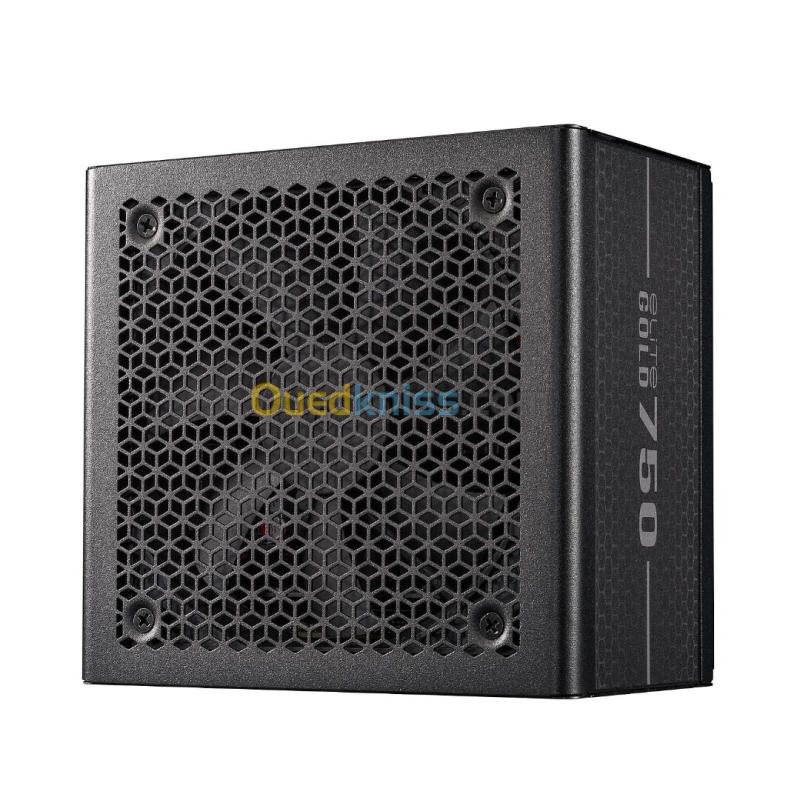 COOLER MASTER ELITE GOLD 750W - ALIMENTATION PC 750W - 80 PLUS GOLD - ATX 3.1 - PCIe 5.1 - FULL MODULAIRE - 12V-2x6 - VENTILATEUR 120 MM - BLACK 2