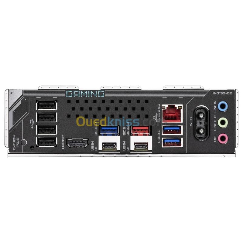 GIGABYTE X870 GAMING X WIFI7 - CARTE MÈRE ATX - SOCKET AM5 - 4 x DDR5 - 1 x PCIe 5.0 X16 - 3 x M.2 NVMe - WIFI 7 - BT 5.4 - LAN 2.5GBE - BLACK 4