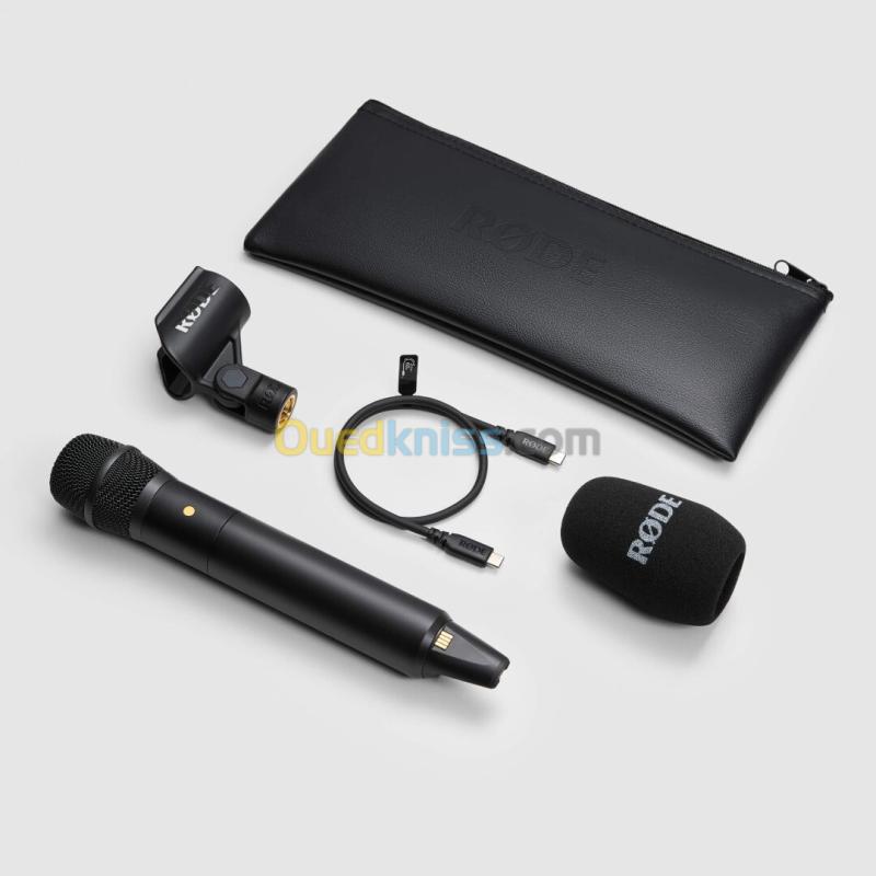 RODE INTERVIEW PRO - MICROPHONE SANS FIL PORTABLE - BROADCAST PRO - 2.4 GHZ - 32-BIT FLOAT - 32 GO - BLACK 5