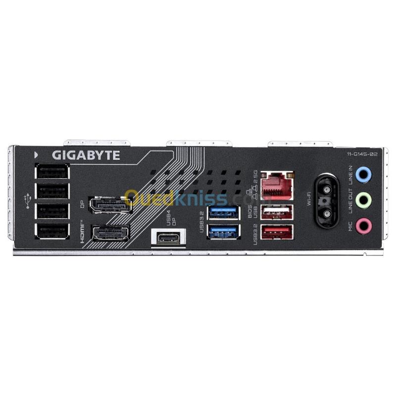 GIGABYTE B860 GAMING X WIFI 6E - CARTE MÈRE MICRO ATX - SOCKET INTEL 1851 - 4x DDR5 - 2xM.2 -BLACK 4