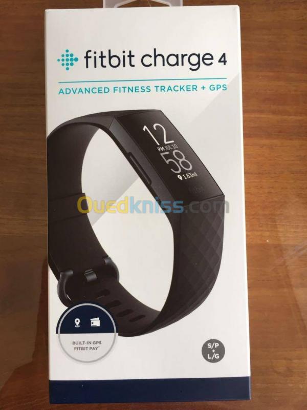  Fitbit Charge 4 Noir Health & Fitness Tracker - Coach électronique -