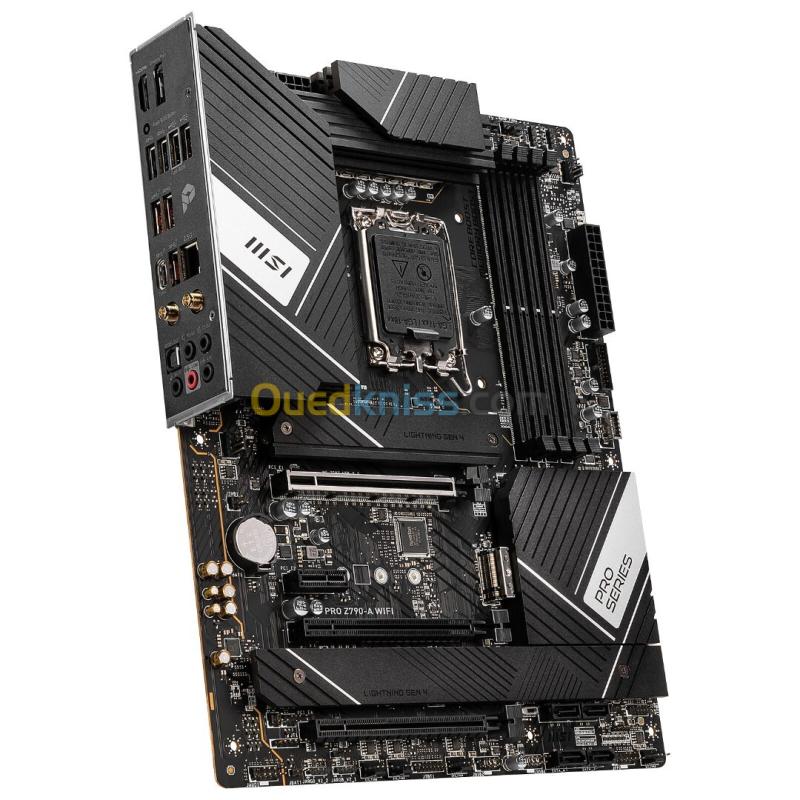 MSI PRO Z790-P WIFI - CARTE MÈRE ATX - SOCKET INTEL LGA1700 - 4 X DDR5 - 4 X M.2 PCIE 4.0- WI-FI 6E - BLACK 3