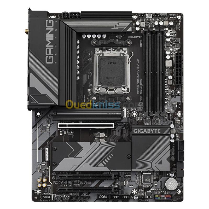 GIGABYTE B650 GAMING X AX V2 - CARTE MÈRE ATX - SOCKET AM5 - 4 X DDR5 - 1 X PCIE 4.0 X16 - 3 X M.2 PCIE 4.0 NVME - WIFI 6E - BT 5.2 - LAN 2.5GBE - USB 3.2 - BLACK 2