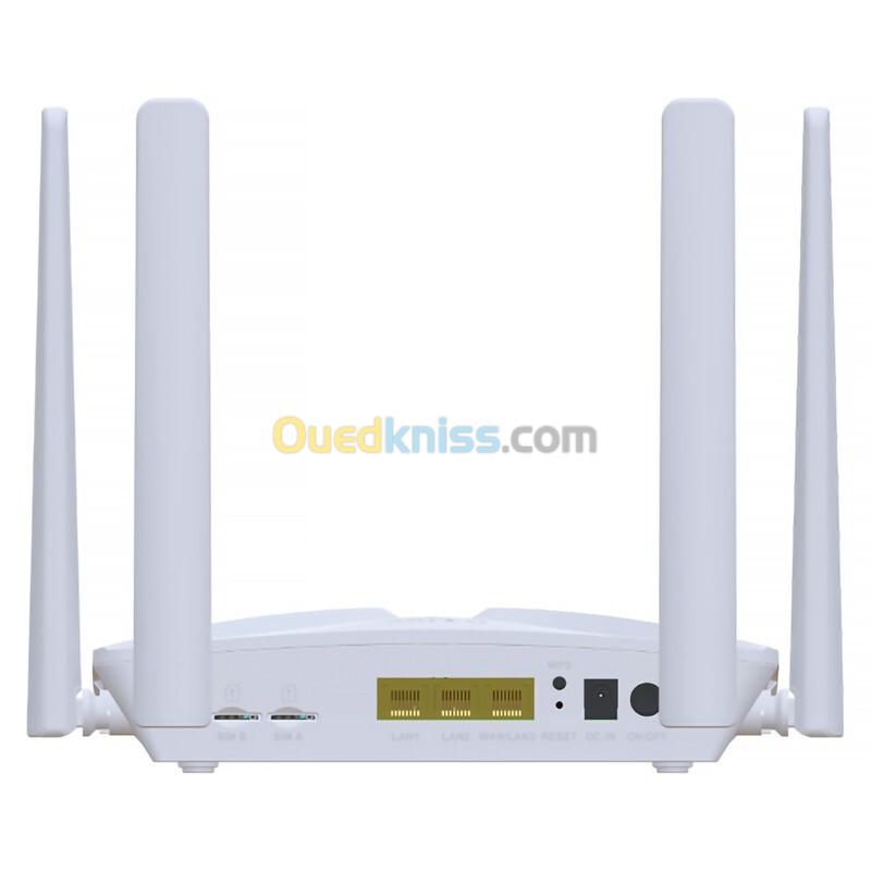 D-LINK DWR-M922 - ROUTEUR 4G LTE  - DUAL SIM - WI-FI 300 MBPS - WPA3 - 2,4 GHZ  - QOS -IPTV - VPN  3