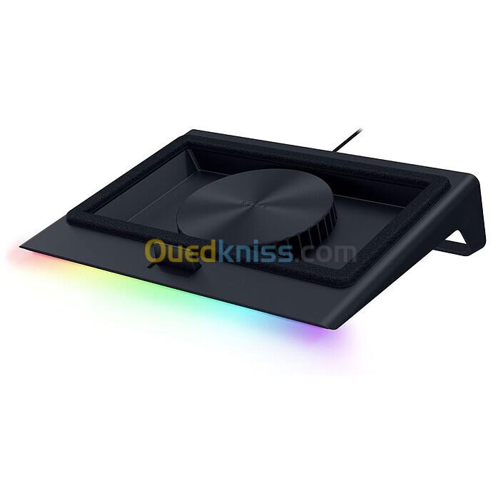RAZER LAPTOP COOLING PAD - SUPPORT REFROIDISSEUR PC PORTABLE 14" À 18" - 140MM - INTELLIGENT HUB USB-A 3 PORTS - RGB RAZER 6
