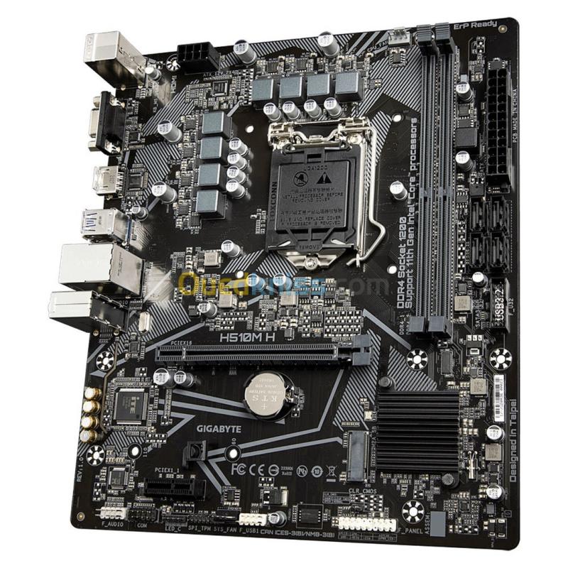 Gigabyte H510M H Micro ATX Socket 1200 Intel Express - 2x DDR4 - M.2 PCIe 3.0 2