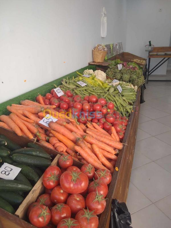  Divers articles pour vendre fruits et légumes 