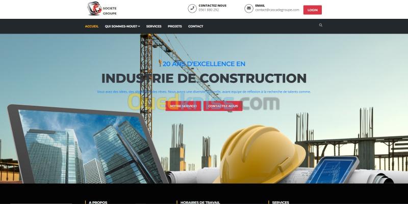 Création des Site web vitrine et Boutique en ligne
