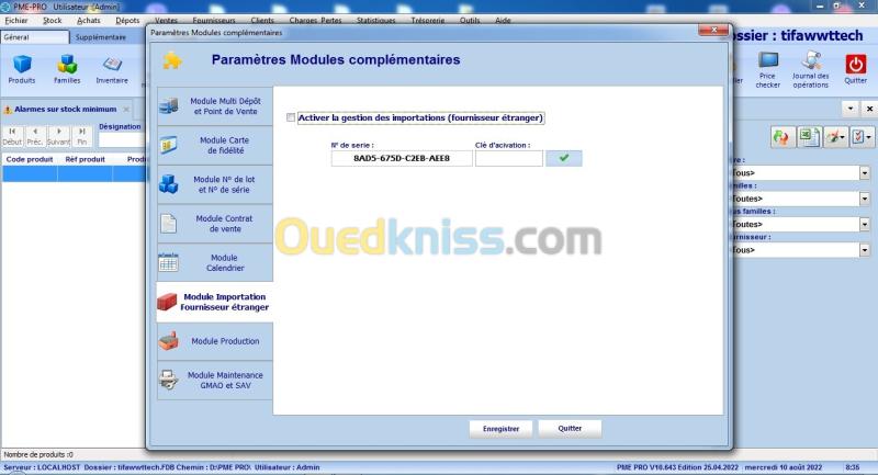 Logiciel de gestion de distribution professionnel 11