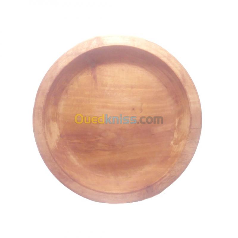  Guessa traditionnel fabriqué de bois de noyer diamètre 44.5 cm