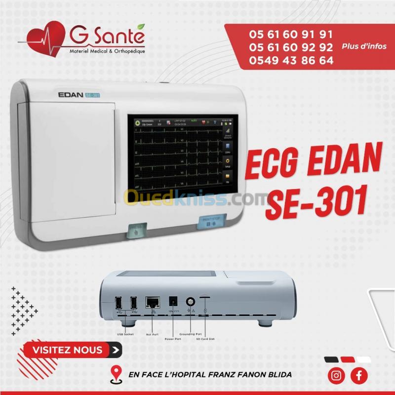  électrocardiographes ECG EDAN 3/6piste