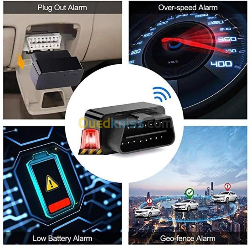 GPS Trackeur de voiture+alarm 2en1 جهاز تتبع السيارة GPS TRACKER, تركيب مجاني 4