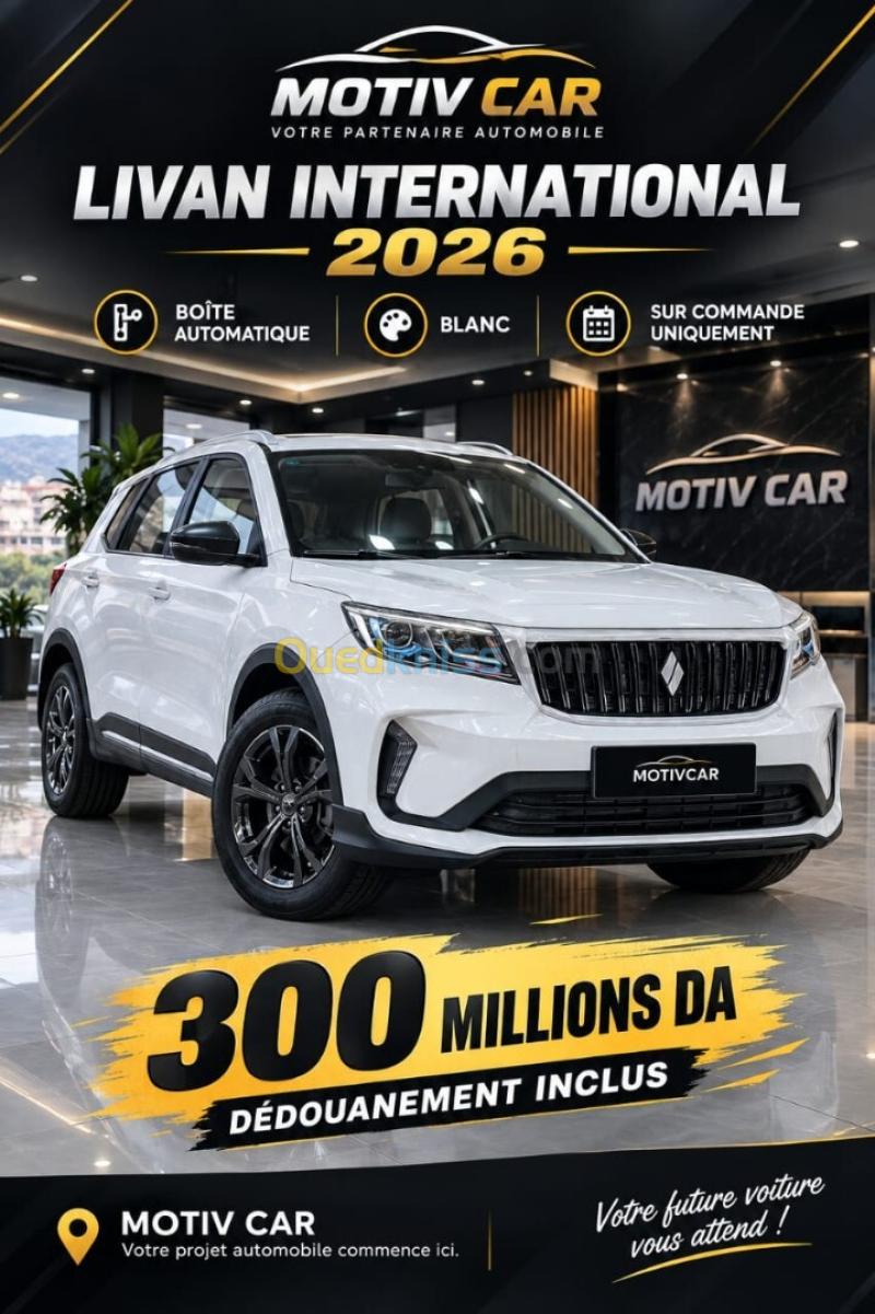Livan X3 Pro  2026 Automatique (Avec toi ouvrant ) 2