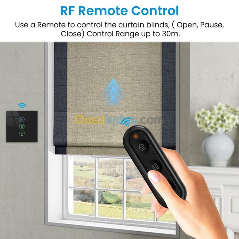 interrupteur smart tuya wifi pour volet roulant 2
