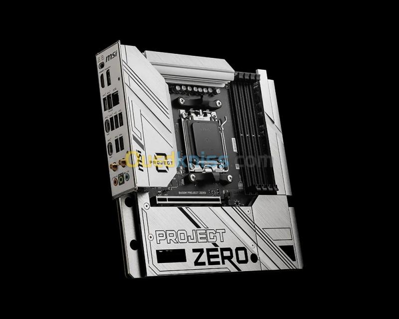 CARTE MERE MSI PROJECT ZERO B650M Socket AM5 2