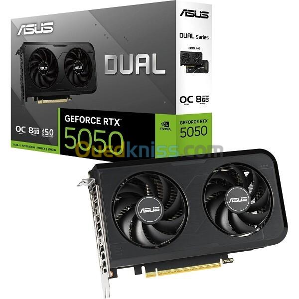 Carte Graphique ASUS Dual GeForce RTX 5050 8GB GDDR6