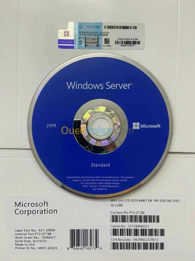 Microsoft Windows/office/serveur/exchange/Visio & MICROSOFT 365 10