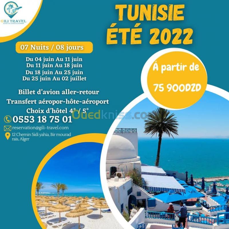 ouedkniss voyage promo 2022