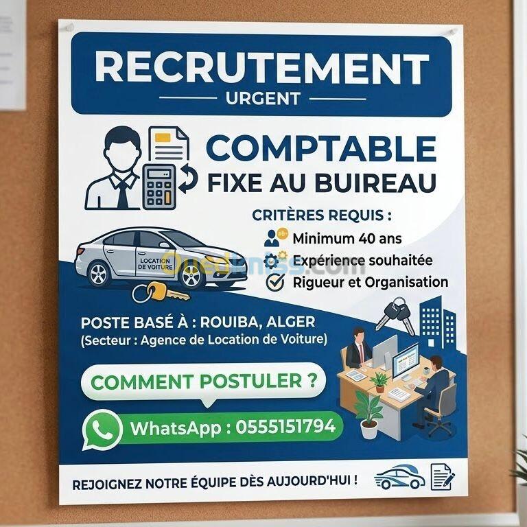 RECRUTEMENT COMPTABLE