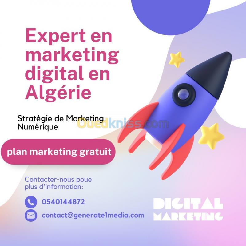  conception de branding et media buying solution en algérie