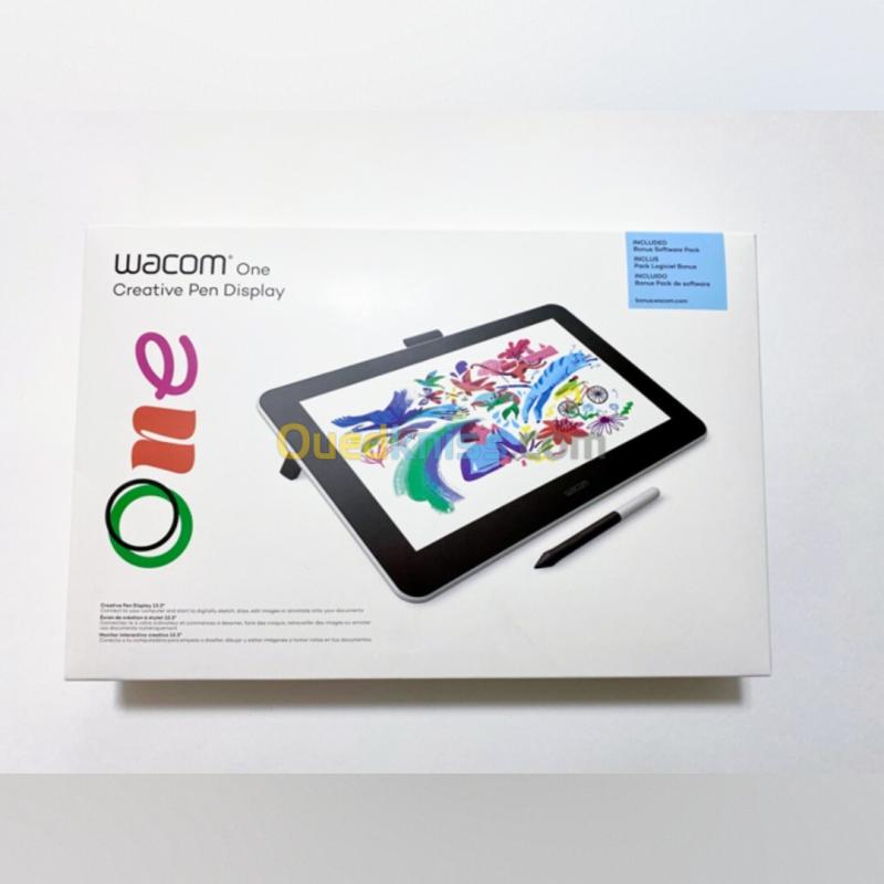 WACOM ONE 13 PEN DISPLAY - TABLETTE GRAPHIQUE DTC133W0B - 13.3" TACTILE FHD - STYLET - USB-C -BLACK 7