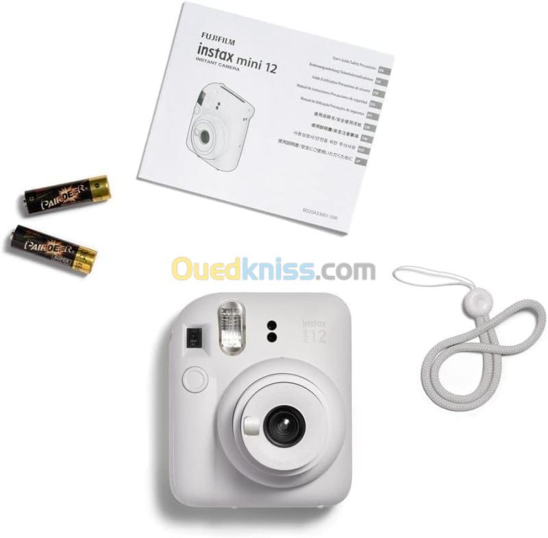 FUJIFILM INSTAX MINI 12 - INSTANT CAMERA - EXPOSITION AUTOMATIQUE - OBJECTIF INTÉGRÉ - BLANCH - BLUE 7