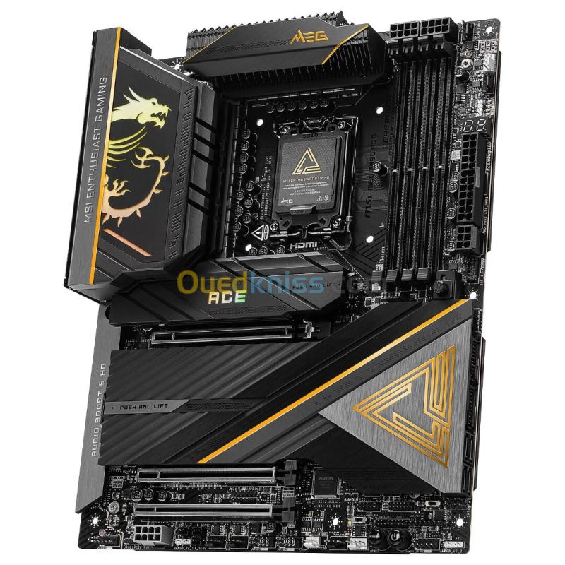 MSI MEG Z890 ACE - ATX SOCKET 1851 - Intel Z890 - 4X DDR5 - M.2 PCIE 5.0 - WI-FI 7 - DUAL LAN 2