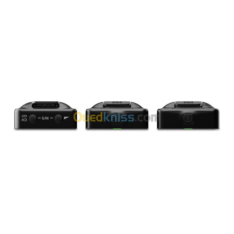 RODE WIRELESS GO (GEN 3) - SYSTÈME DE MICROPHONE SANS FIL - ULTRA COMPACT À DEUX CANAUX - 7 HEURES - 2,4 GHZ - BLACK 5