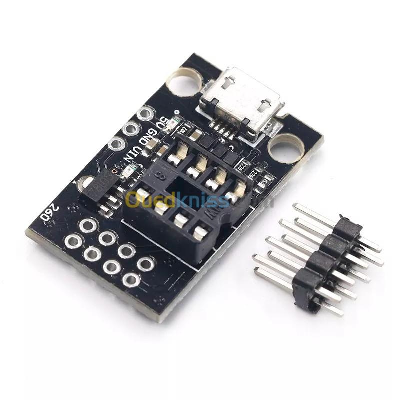 Carte de programmation pour attiny 85/45/25/13A Arduino