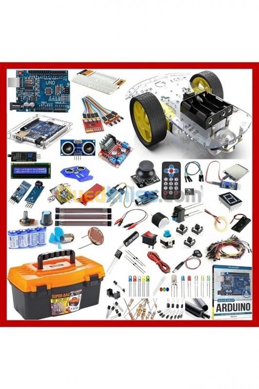  Arduino Uno Full Starter Set Robot Car 113 articles 377 Pieces