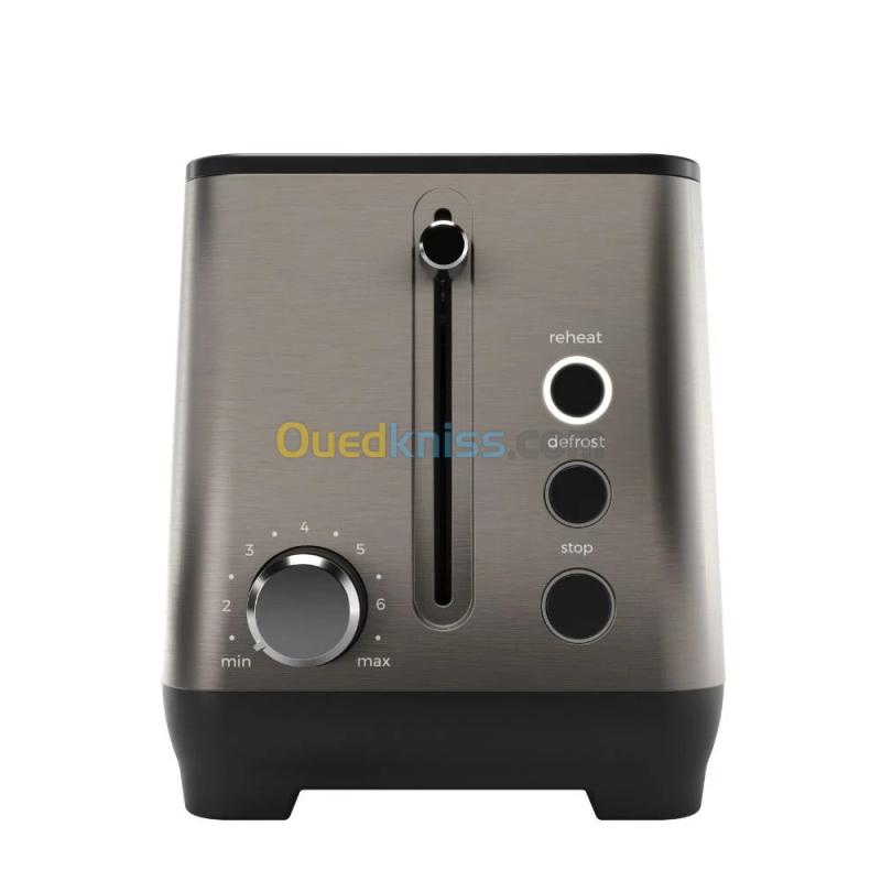 Grille-Pain Inox 1600 W 2 Fentes Longues AIWA KOFOTATSU ABT-1600 3