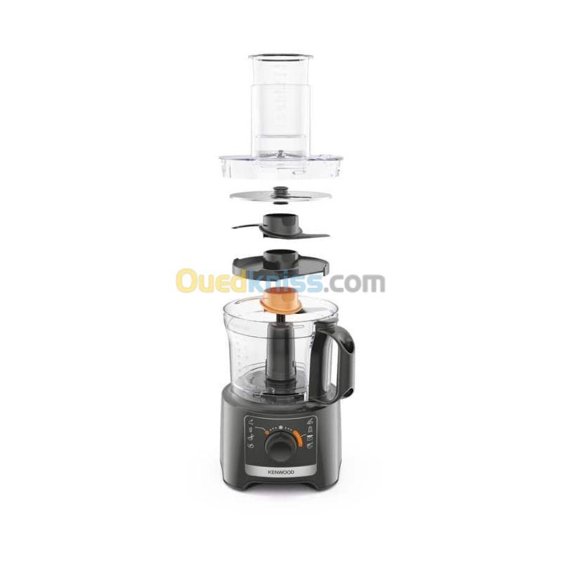 Robot De Cuisine Kenwood Multifonction 800 W Bol 2.1L Avec Disques , Presse Agrumes , Blender 1.2L 7