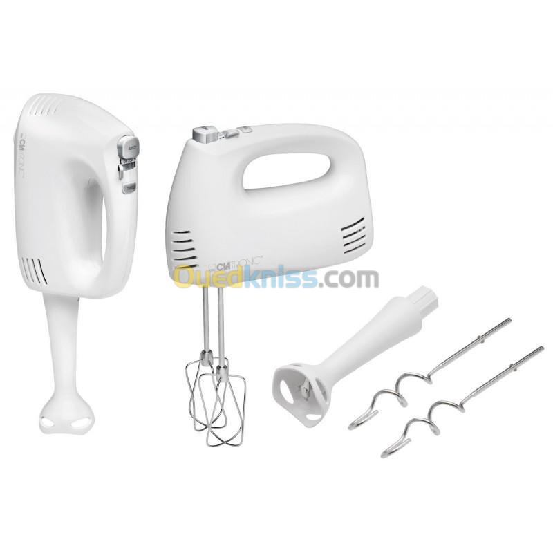 Batteur et Mixeur à Main Electrique 300W 5 Vitesses Clatronic - خلاط يدوي 2 في 1 2