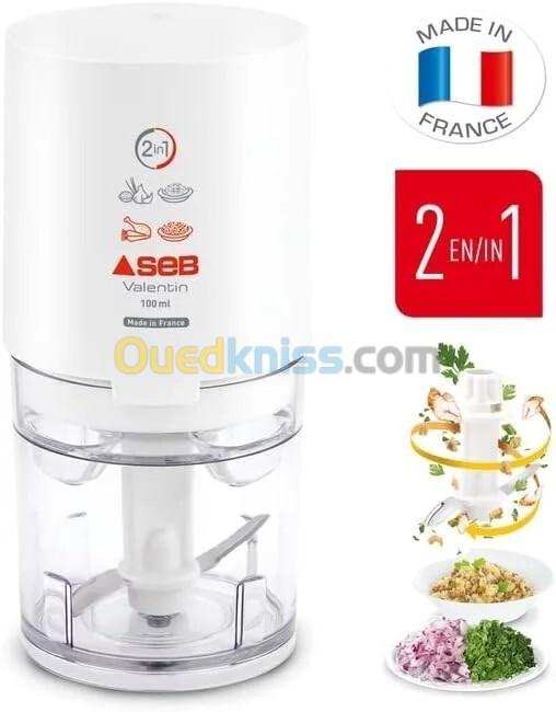 Mini Hachoir 2 en 1 50 g Fabriqué en France SEB VALENTIN 855306 7