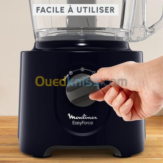 Robot Multifonction Moulinex EasyForce 800W 2.4L Avec 15 Fonctions et 4 Accessoires 3