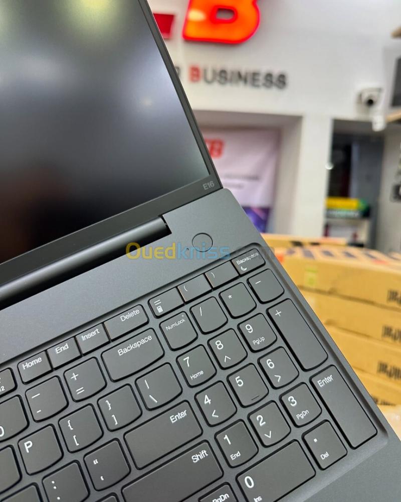 LENOVO THINKPAD E16 GEN 1 AMD Ryzen 5 7530U 6-Cœurs 12-Threads 16MB Cash Jusqu à 4.5GHz RAM 16GB DDR4  256GB SSD ECRAN 16 WUXGA 3
