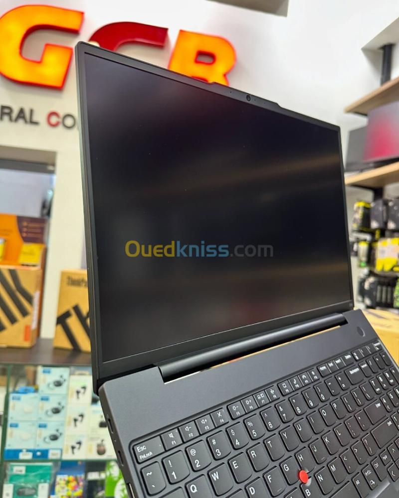 LENOVO THINKPAD E16 GEN 1 AMD Ryzen 5 7530U 6-Cœurs 12-Threads 16MB Cash Jusqu à 4.5GHz RAM 16GB DDR4  256GB SSD ECRAN 16 WUXGA 6