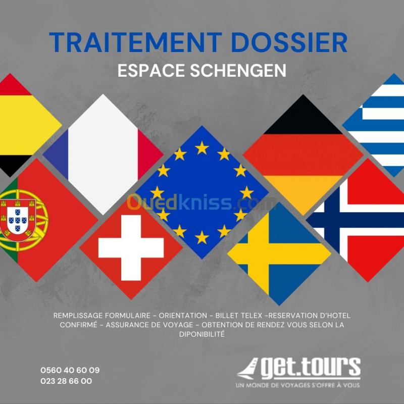  Traitement dossier espace Schengen