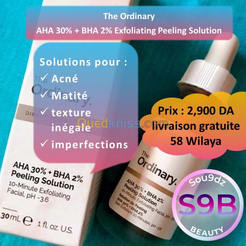  The Ordinary AHA 30% + BHA 2% Exfoliating Peeling Solution
